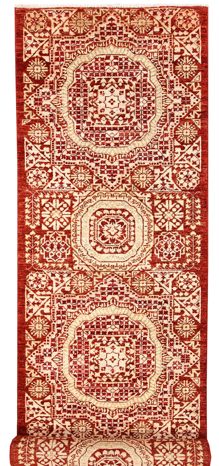 Firebrick Mamluk 2' 7 x 9' 5 - No. 65639 - ALRUG Rug Store
