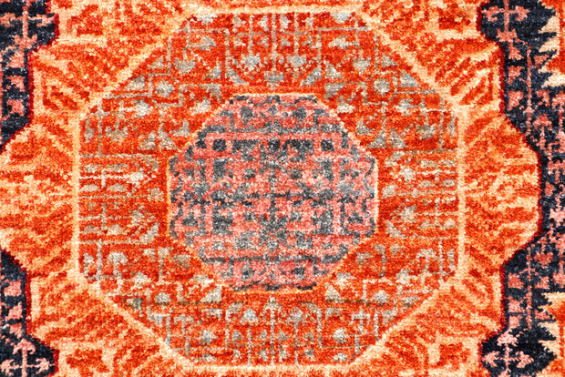 Orange Red Mamluk 2' 8 x 9' 9 - No. 65640 - ALRUG Rug Store