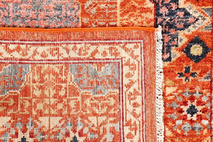 Orange Red Mamluk 2' 8 x 9' 9 - No. 65640 - ALRUG Rug Store
