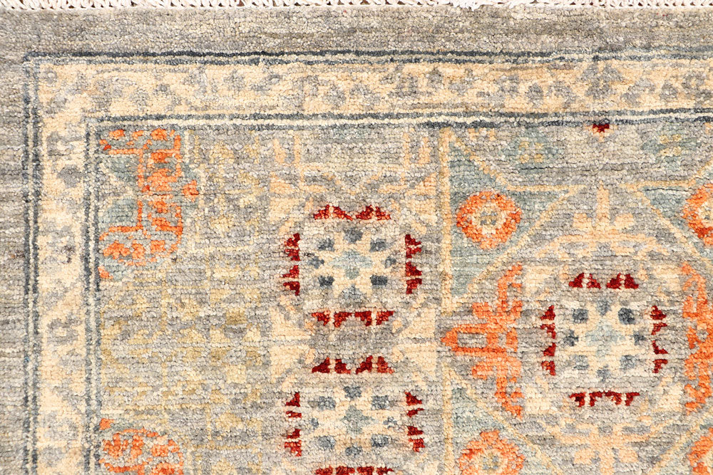 Grey Mamluk 2' 7 x 9' 10 - No. 65641 - ALRUG Rug Store
