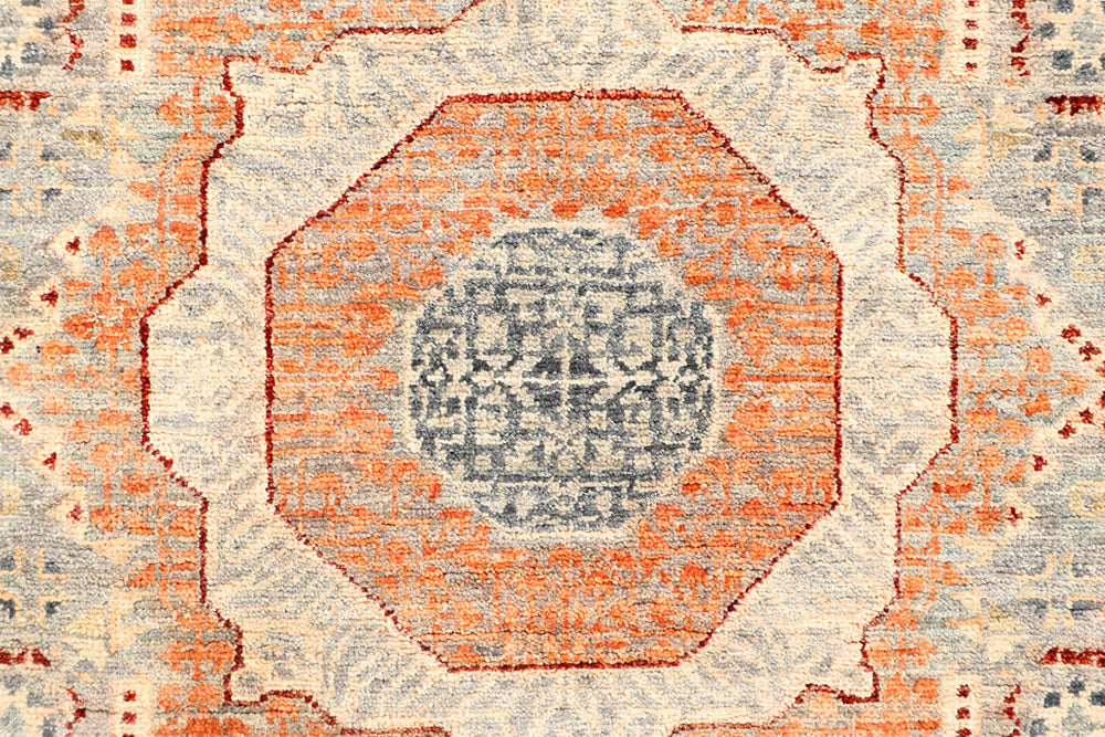 Grey Mamluk 2' 7 x 9' 10 - No. 65641 - ALRUG Rug Store