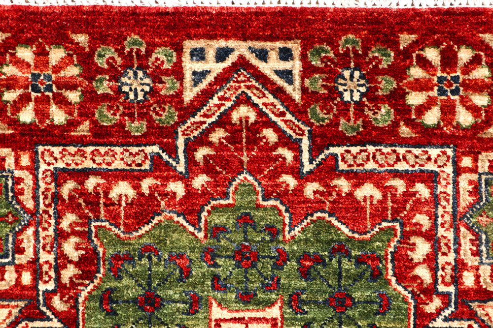 Firebrick Mamluk 2' 7 x 11' 8 - No. 65642 - ALRUG Rug Store