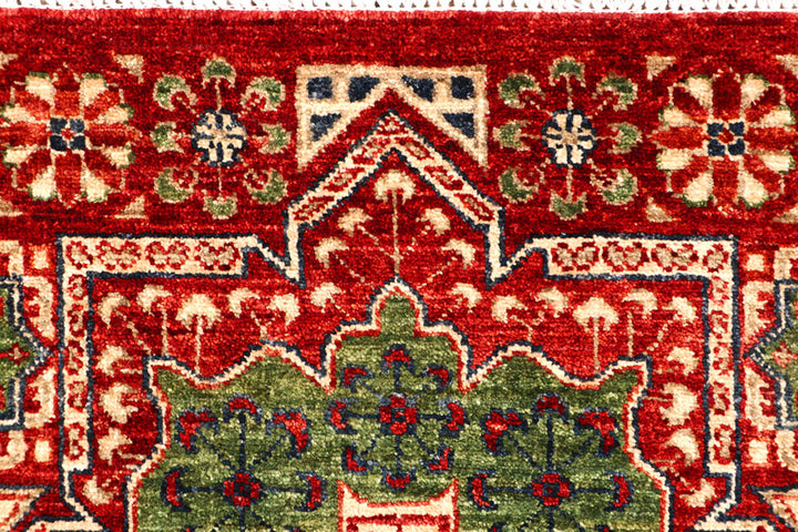 Firebrick Mamluk 2' 7 x 11' 8 - No. 65642 - ALRUG Rug Store