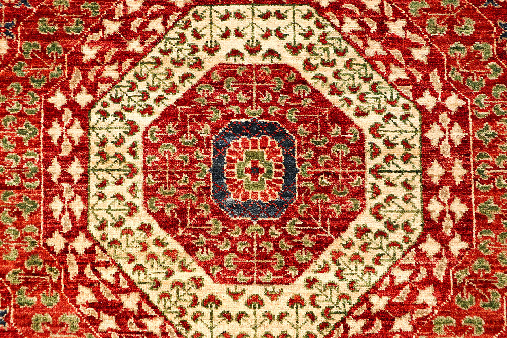Firebrick Mamluk 2' 7 x 11' 8 - No. 65642 - ALRUG Rug Store