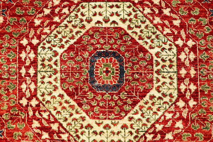 Firebrick Mamluk 2' 7 x 11' 8 - No. 65642 - ALRUG Rug Store