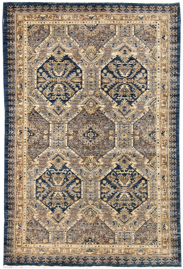 Multi Colored Mamluk 3'  11" x 6' " - No. QA28319