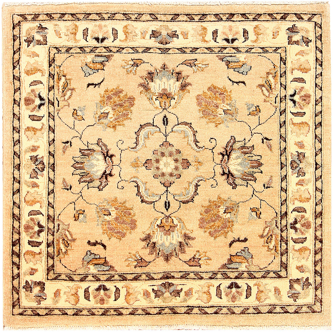 Bisque Oushak 3' 2 x 3' 1 - No. 65674 - ALRUG Rug Store