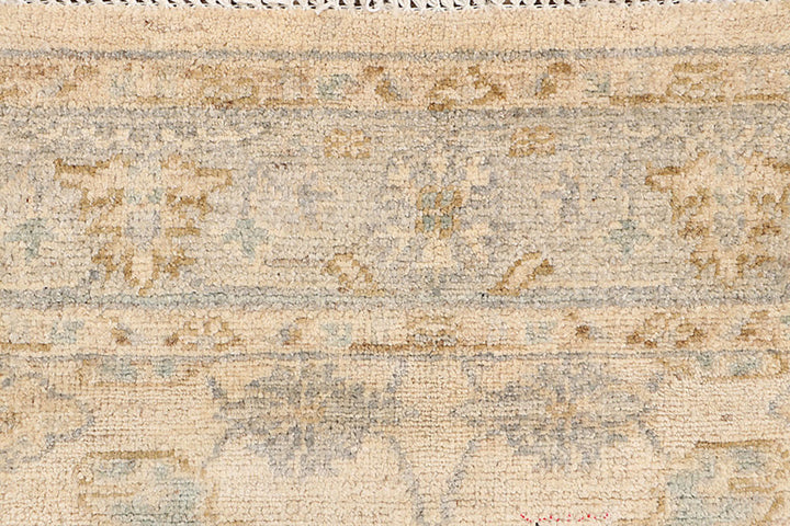 Navajo White Oushak 2'  7" x 10' " - No. QA13401