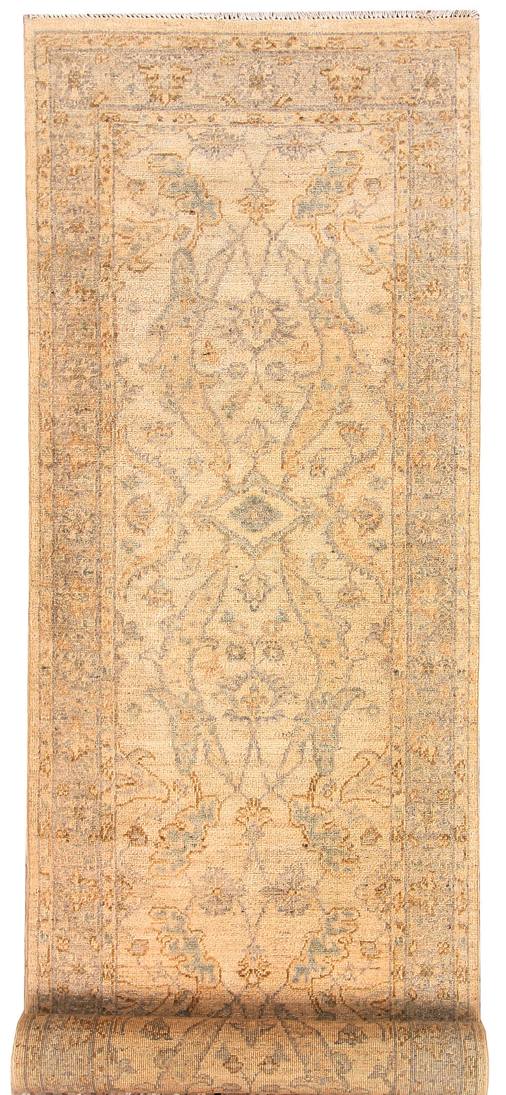Navajo White Oushak 2'  7" x 10' " - No. QA13401