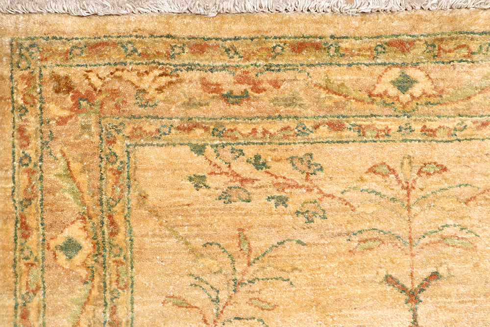 Tan Oushak 2' 7 x 7' 10 - No. 65687 - ALRUG Rug Store