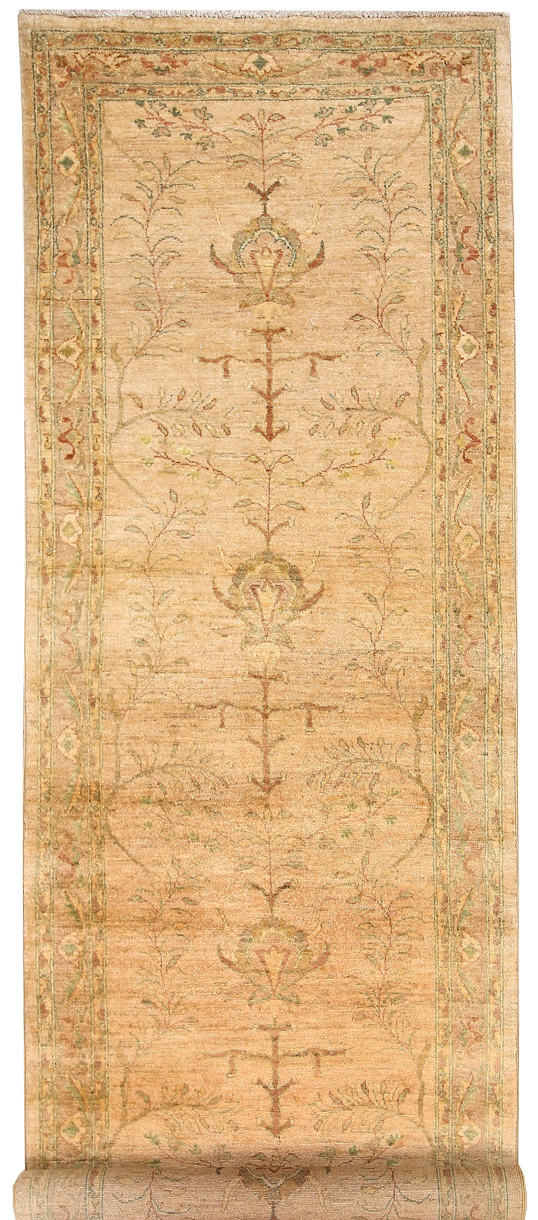 Tan Oushak 2' 7 x 7' 10 - No. 65687 - ALRUG Rug Store