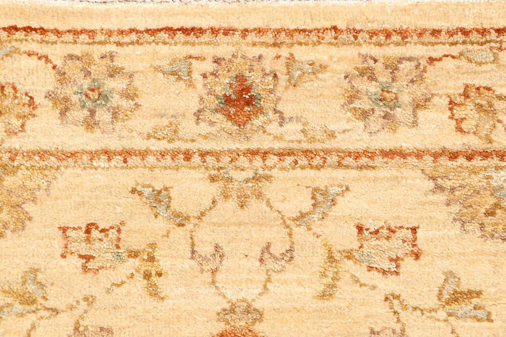 Navajo White Oushak 2' 3 x 7' 3 - No. 65688 - ALRUG Rug Store