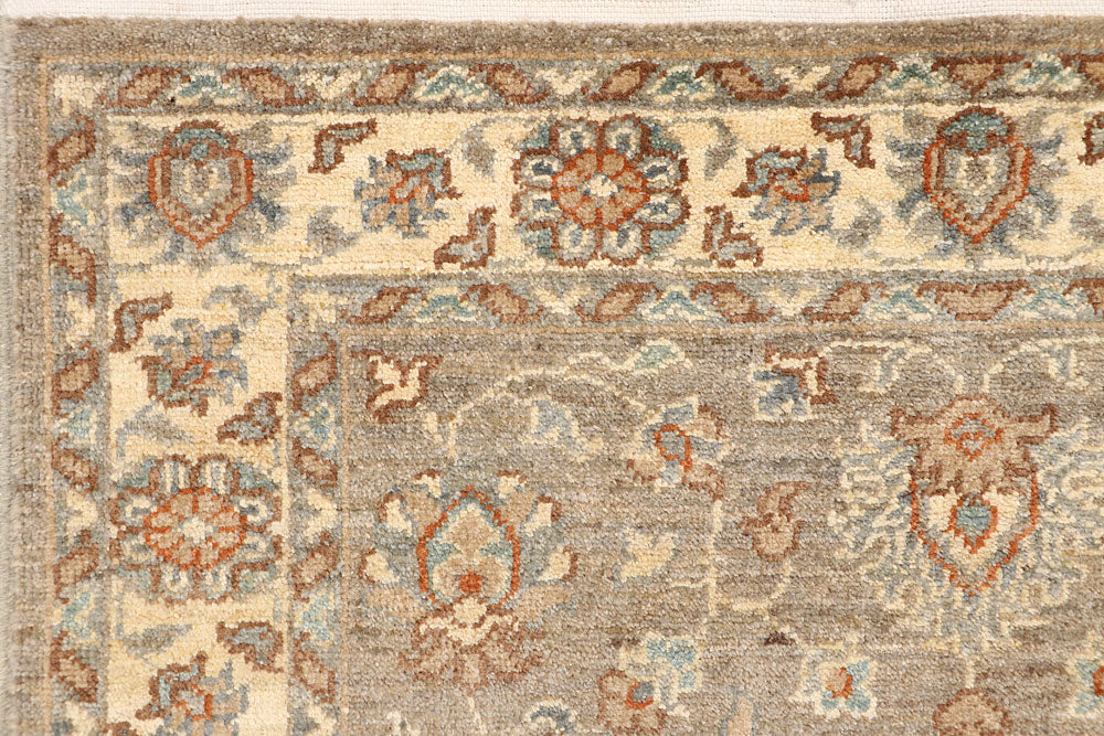 Tan Oushak 3' 1 x 12' 2 - No. 65692 - ALRUG Rug Store