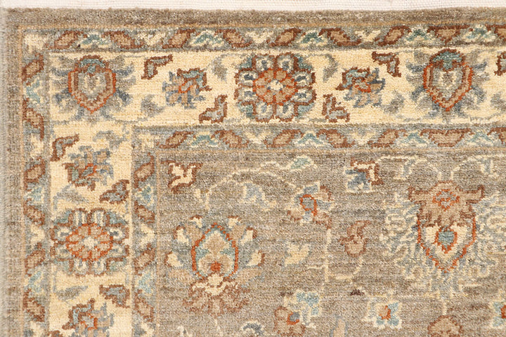 Tan Oushak 3' 1 x 12' 2 - No. 65692 - ALRUG Rug Store