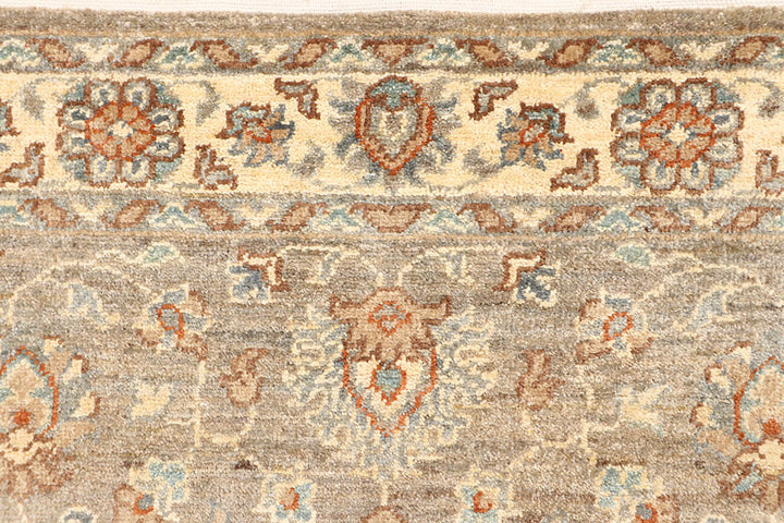 Tan Oushak 3' 1 x 12' 2 - No. 65692 - ALRUG Rug Store