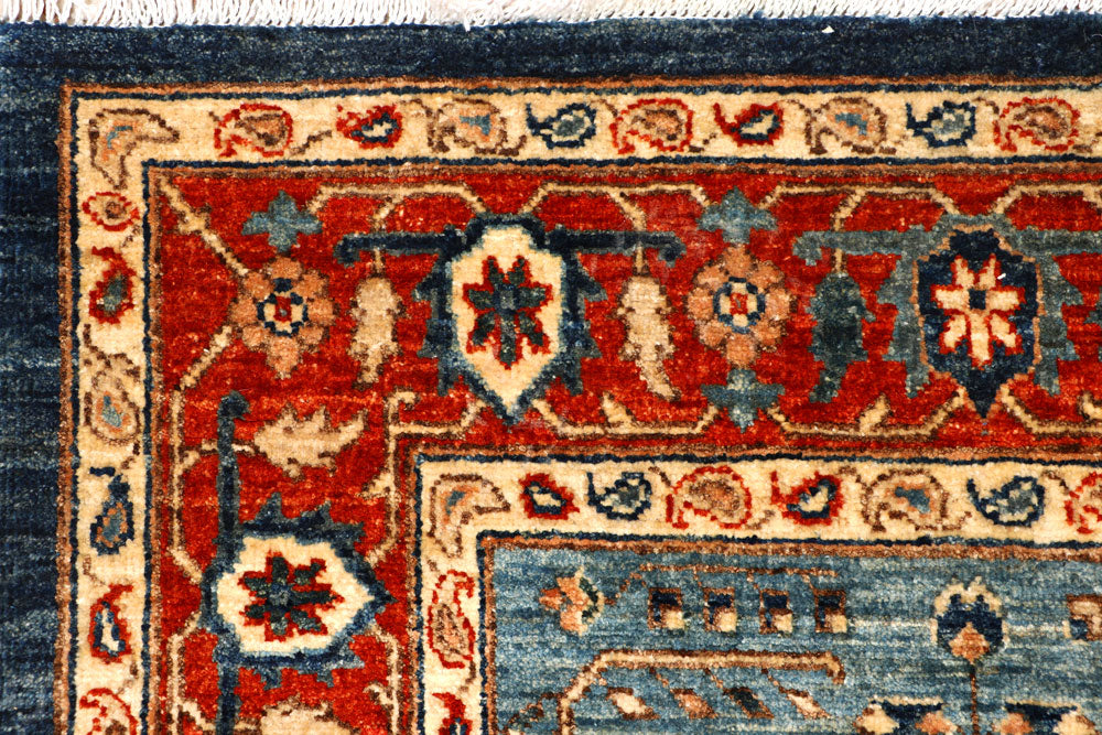 Midnight Blue Oushak 5' 1 x 6' 11 - No. 65702 - ALRUG Rug Store