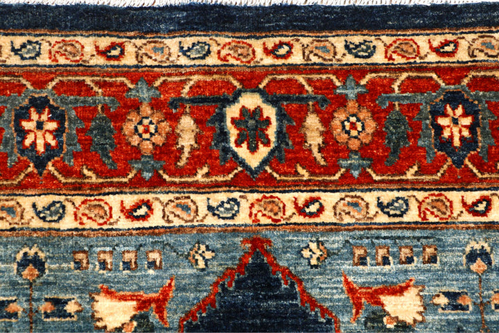 Midnight Blue Oushak 5' 1 x 6' 11 - No. 65702 - ALRUG Rug Store