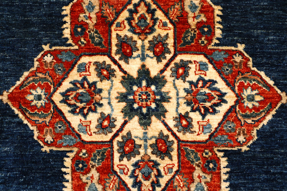 Midnight Blue Oushak 5' 1 x 6' 11 - No. 65702 - ALRUG Rug Store