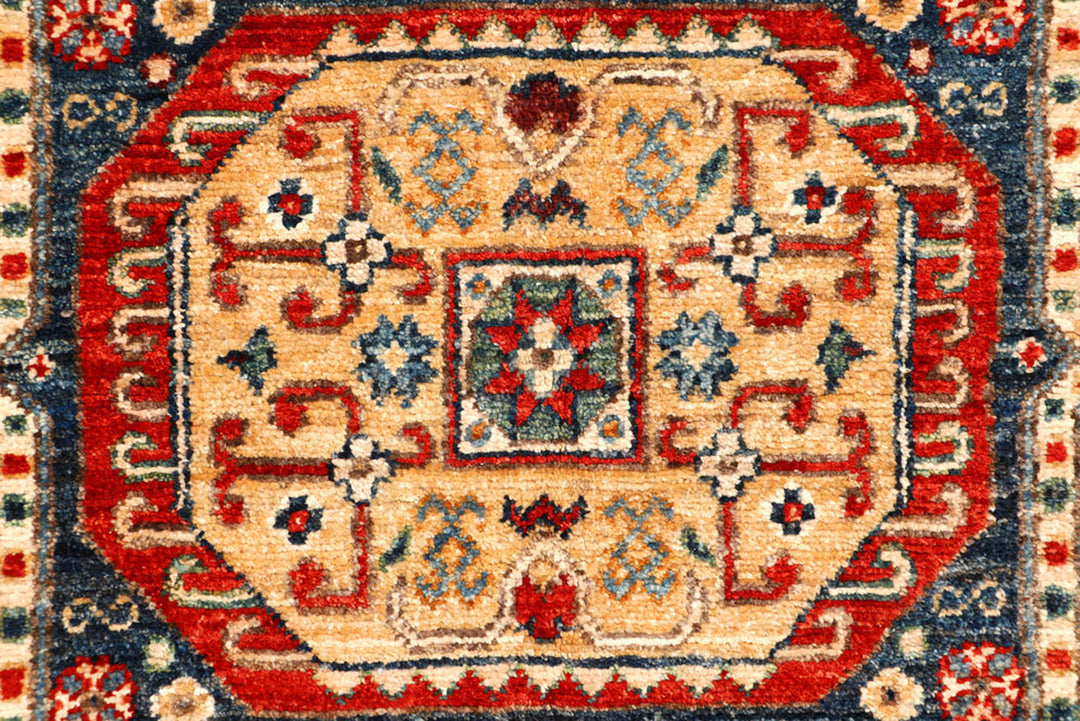 Multi Colored Ziegler 4'  11" x 6'  9" - No. QA83360