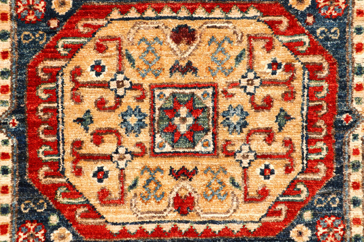 Multi Colored Ziegler 4'  11" x 6'  9" - No. QA83360