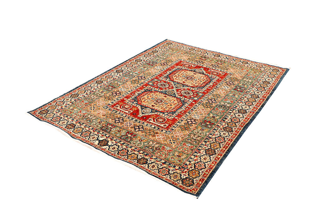 Multi Colored Ziegler 4' 11 x 6' 9 - No. 65703 - ALRUG Rug Store