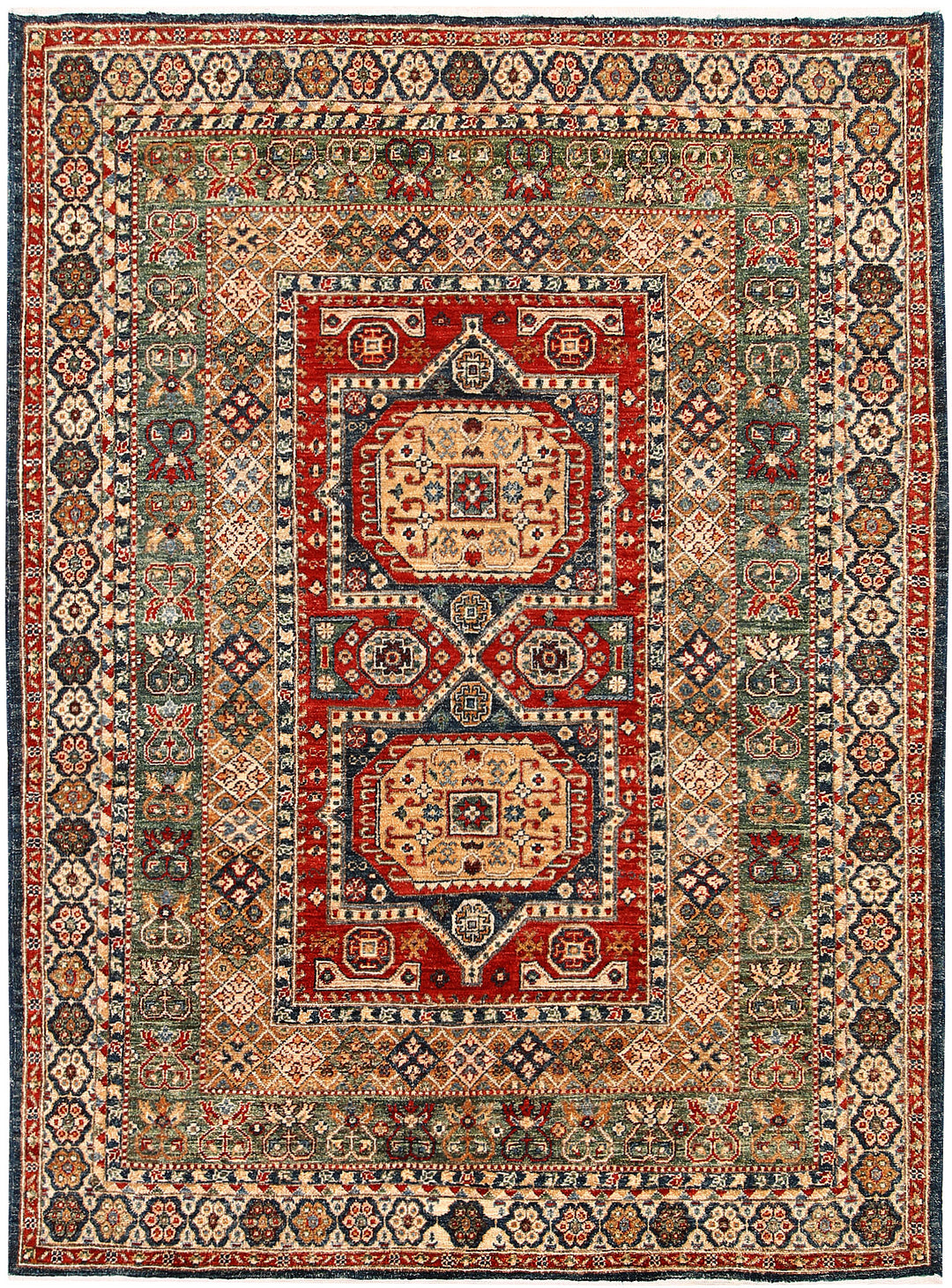 Multi Colored Ziegler 4' 11 x 6' 9 - No. 65703 - ALRUG Rug Store