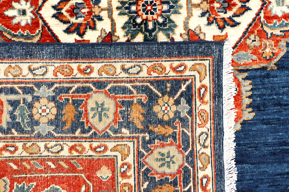 Midnight Blue Oushak 5' 1 x 6' 7 - No. 65706 - ALRUG Rug Store