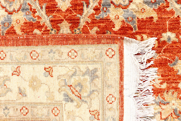 Orange Red Ziegler 4'  x" 5'  11" - No. QA38924