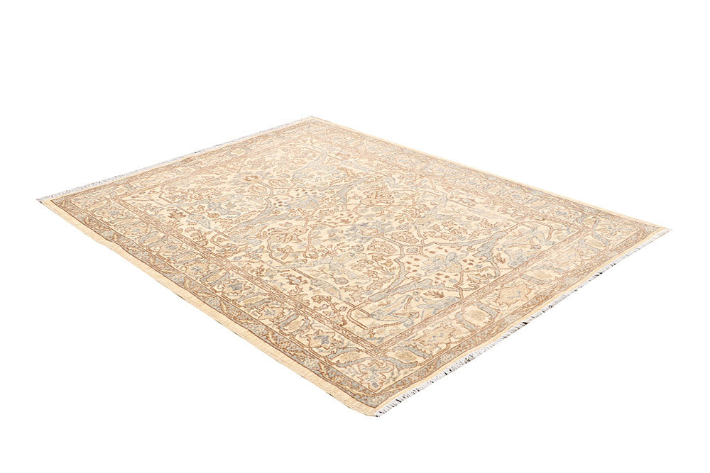 Blanched Almond Ziegler 4' 6 x 5' 9 - No. 65711 - ALRUG Rug Store