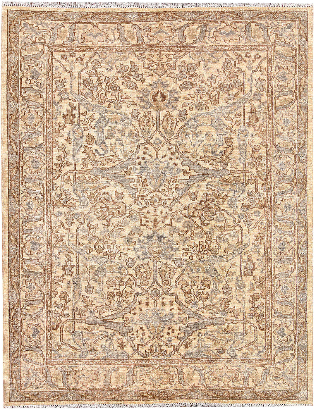 Blanched Almond Ziegler 4' 6 x 5' 9 - No. 65711 - ALRUG Rug Store