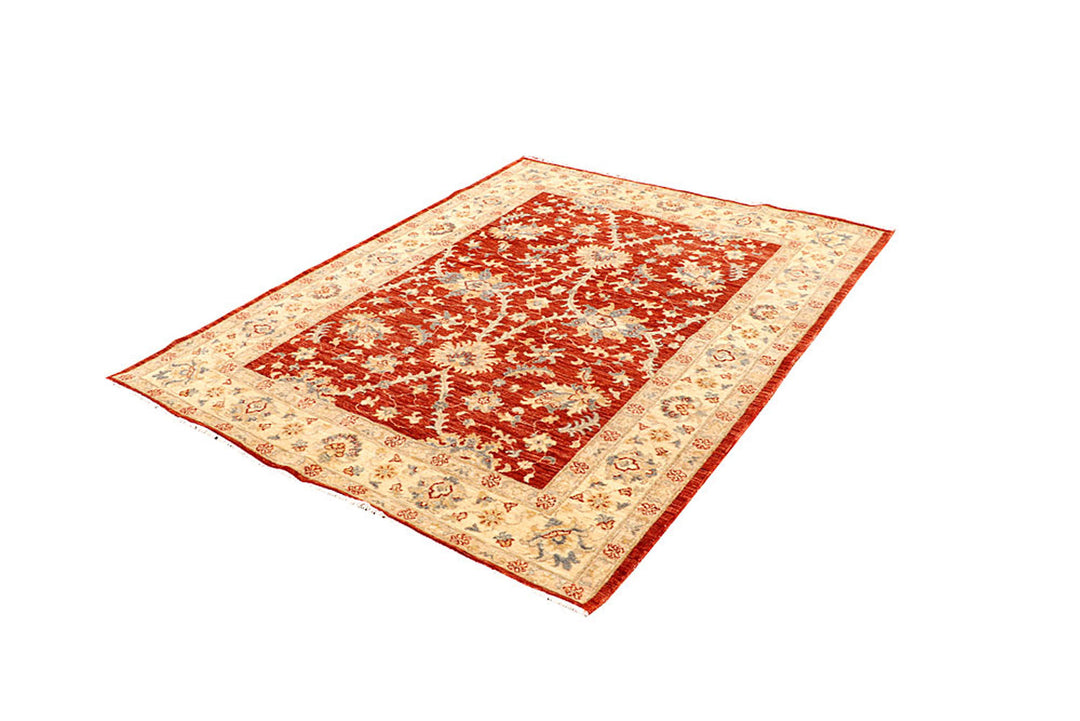 Brown Ziegler 5'  1" x 6'  9" - No. QA77754