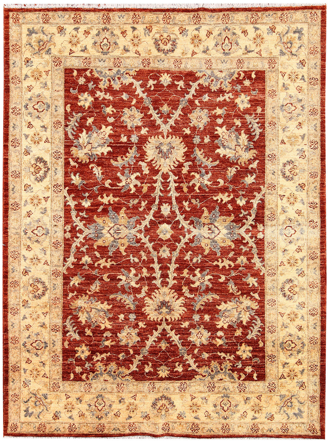 Brown Ziegler 5' 1 x 6' 9 - No. 65712 - ALRUG Rug Store