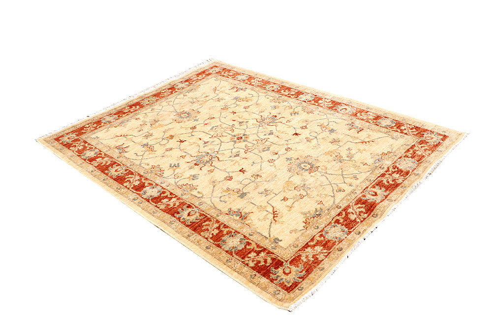 Cornsilk Ziegler 5' 1 x 6' 5 - No. 65714 - ALRUG Rug Store