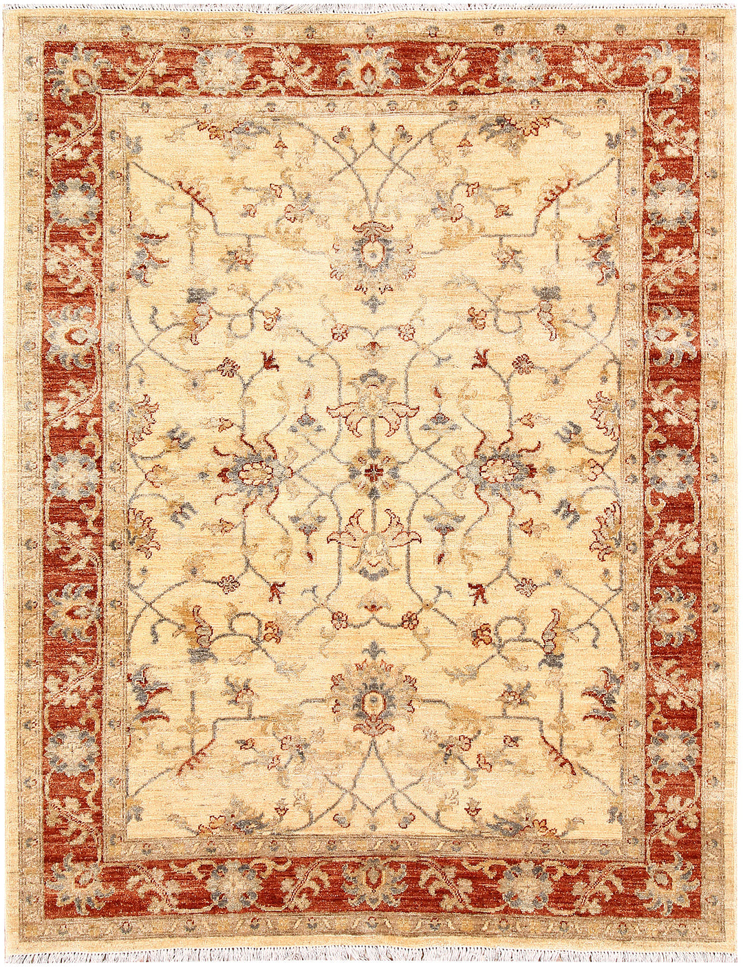 Cornsilk Ziegler 5' 1 x 6' 5 - No. 65714 - ALRUG Rug Store