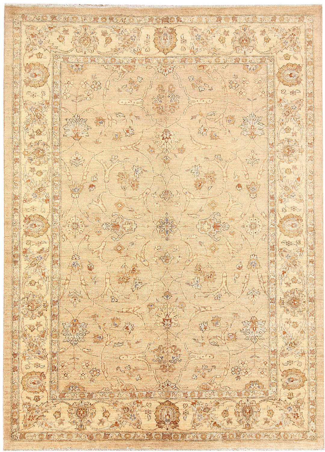 Bisque Oushak 5' 7 x 7' 9 - No. 65715 - ALRUG Rug Store