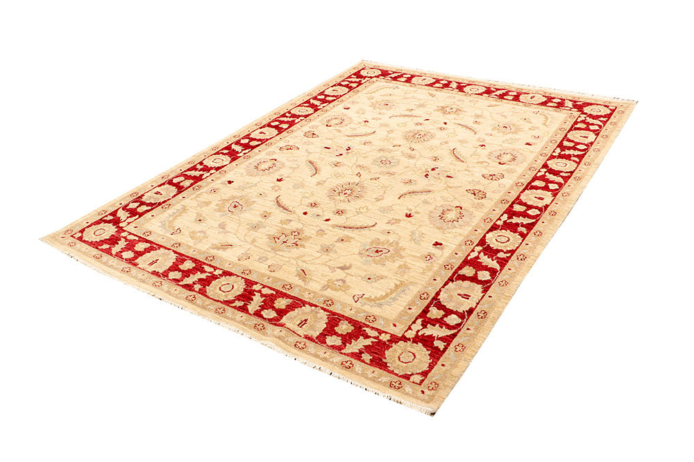 Cornsilk Ziegler 5' 6 x 7' 11 - No. 65716 - ALRUG Rug Store