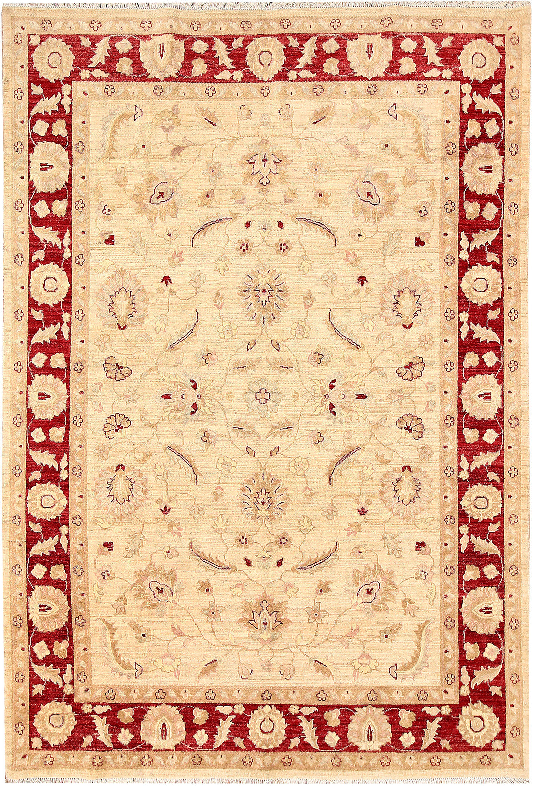 Cornsilk Ziegler 5' 6 x 7' 11 - No. 65716 - ALRUG Rug Store