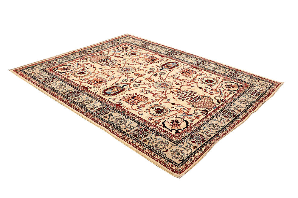 Cornsilk Ziegler 5' 8 x 6' 11 - No. 65717 - ALRUG Rug Store