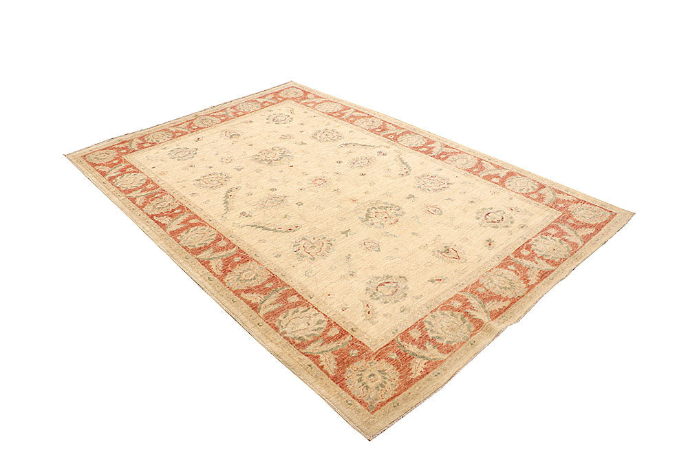 Bisque Ziegler 5' 5 x 8' - No. 65718 - ALRUG Rug Store