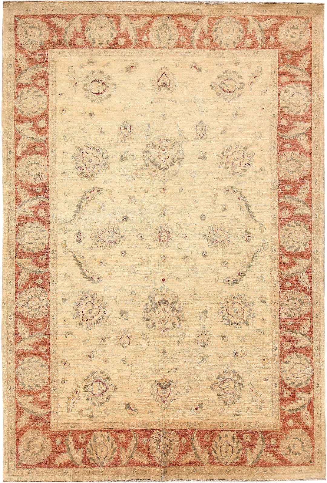 Bisque Ziegler 5' 5 x 8' - No. 65718 - ALRUG Rug Store