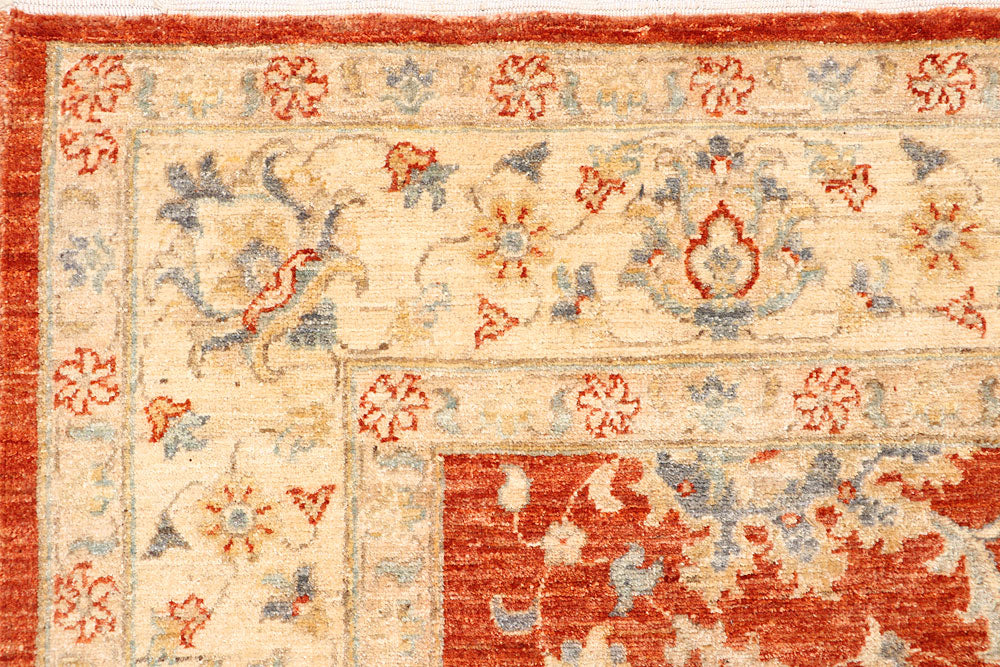 Orange Red Ziegler 5' 5 x 7' 7 - No. 65720 - ALRUG Rug Store