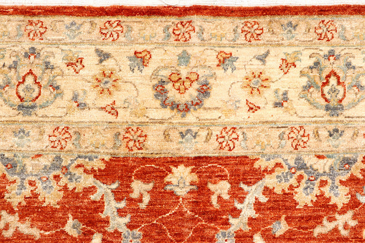 Orange Red Ziegler 5' 5 x 7' 7 - No. 65720 - ALRUG Rug Store