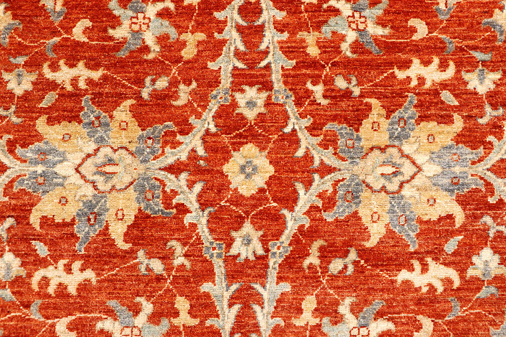 Orange Red Ziegler 5' 5 x 7' 7 - No. 65720 - ALRUG Rug Store