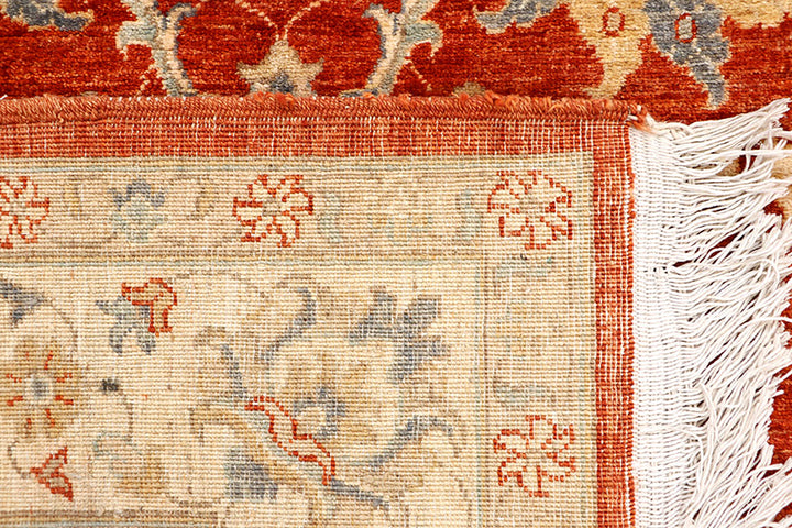 Orange Red Ziegler 5' 5 x 7' 7 - No. 65720 - ALRUG Rug Store