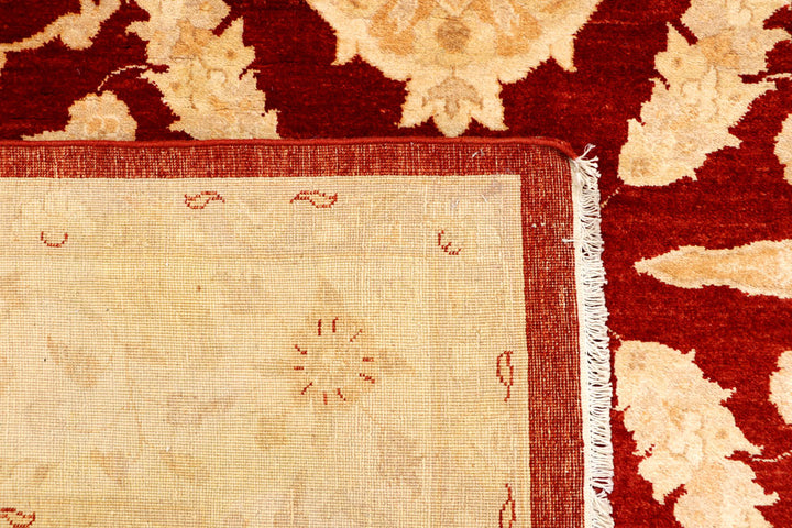 Maroon Oushak 6' 6 x 6' 8 - No. 65721 - ALRUG Rug Store