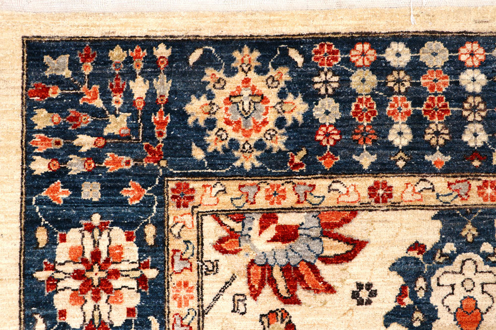 Cornsilk Ziegler 9' 10 x 12' 7 - No. 65725 - ALRUG Rug Store