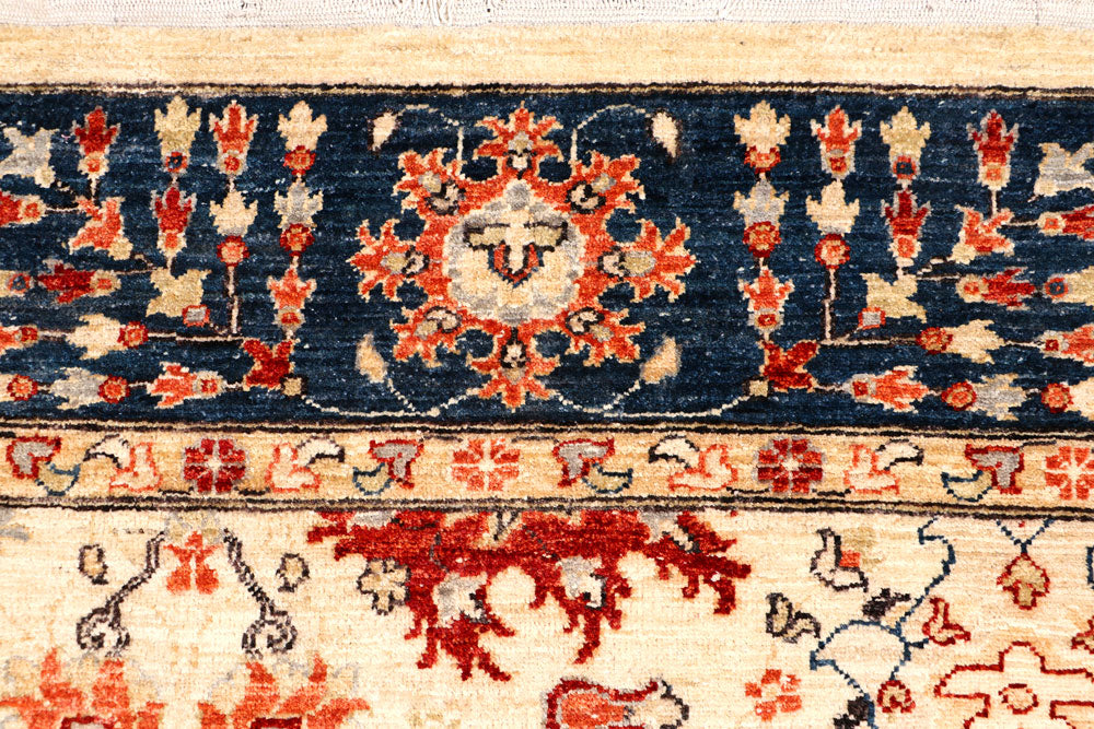 Cornsilk Ziegler 9' 10 x 12' 7 - No. 65725 - ALRUG Rug Store