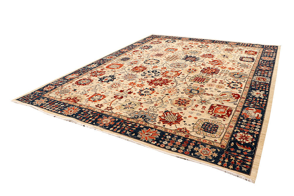 Cornsilk Ziegler 9' 10 x 12' 7 - No. 65725 - ALRUG Rug Store