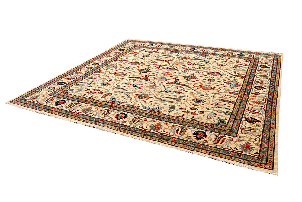 Blanched Almond Ziegler 9' 8 x 9' 9 - No. 65726 - ALRUG Rug Store