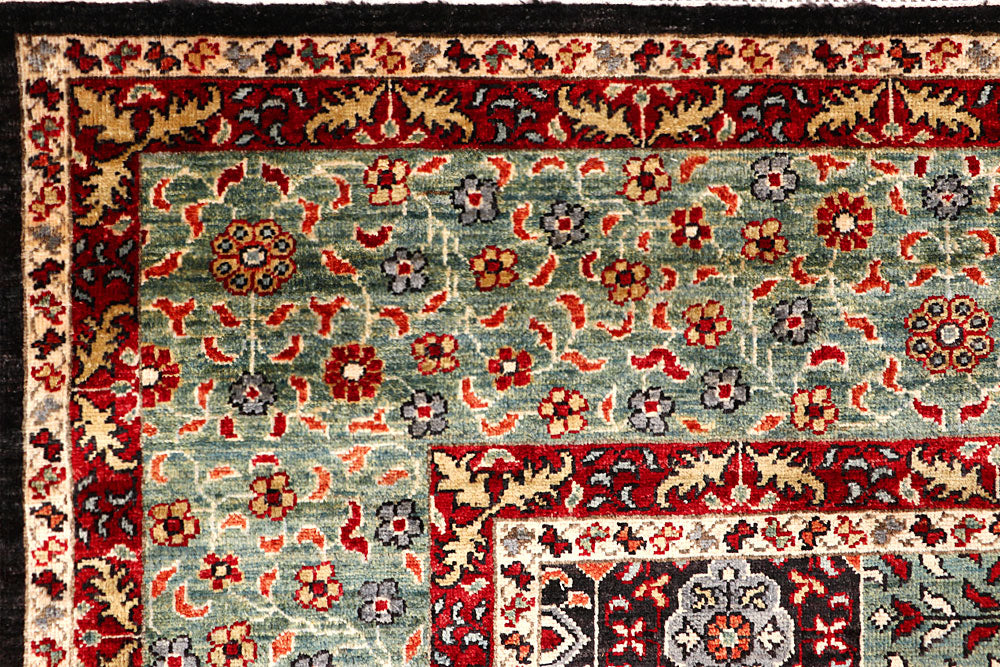 Multi Colored Mamluk 9' 2 x 12' - No. 65730 - ALRUG Rug Store